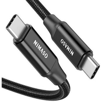 NIMASO Type C to Type C Charging Cable for Macbook iPad Pro