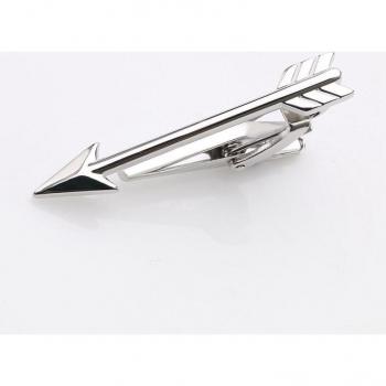 Stainless Steel Arrow Tie Bar for Men's Suits