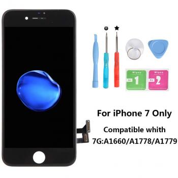 Écran Tactile Complet Noir pour iPhone 7 Rarlon