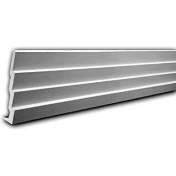 Corniche design moderne 150142 blanc 2 m Profhome