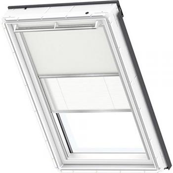 VELUX Verdunkelungssystem Uni Beige/Weiß 1085