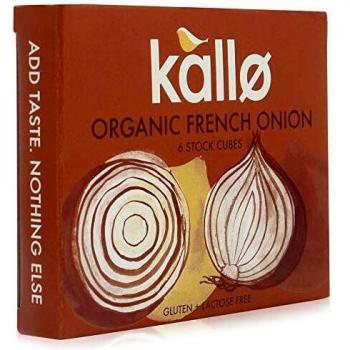 Organic French Onion Stock Cubes 66g (Kallo)