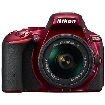 Kit D5500 Rouge – Nikon Photo Reflex + Objectif AF-S 18‑55 VR II