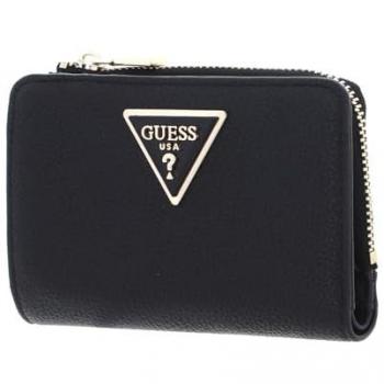 Porte-monnaie compact Laurel Guess noir