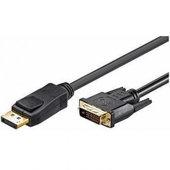 Cable de vídeo DisplayPort Goobay 5m Negro