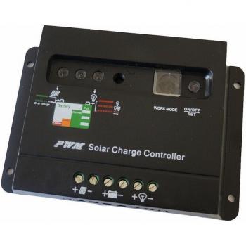 Regolatore di Carica Solare 20A LED 12V-24V (Pannelli Solari)