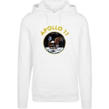 F4NT4STIC Herren‑Kapuzenpullover „NASA Classic Mondlandung White“ –