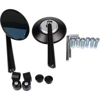 Espejos laterales HD azules para motocicleta YAMAHA BWS125