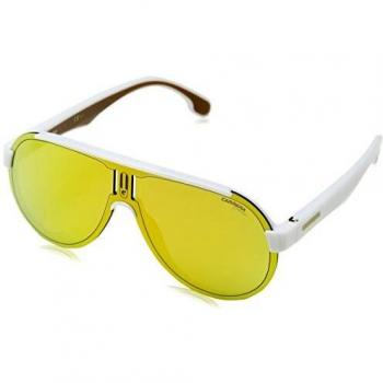 Carrera Unisex 1008/K1 VK6 Retro‑Style Sunglasses – White/Brown Gold‑Grey Speckles