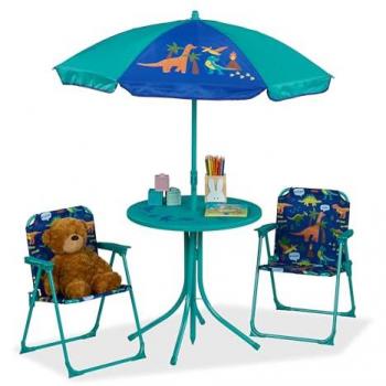 Table et chaises enfant thème dinosaure