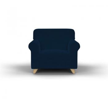 Pannello Rivestimento Divano Blu Scuro Elasticizzato