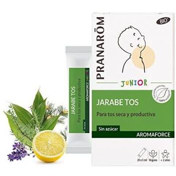 PRANAROM aromaforce junior jarabe tos 20x5ml