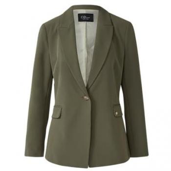 S.Oliver BLACK LABEL Slim Fit Damenblazer Größe 48