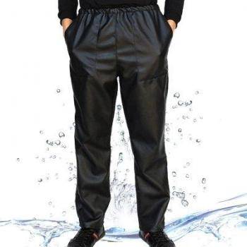 Pantalones de Chef Anti-Desbordante PU