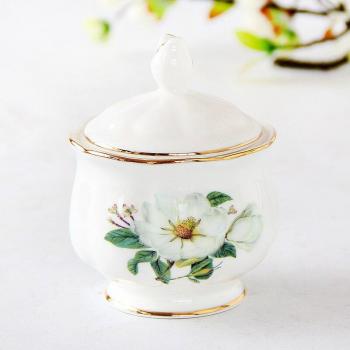 Chic Bone China Sugar Container