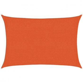 Orange Sunshade Sail 160 g/m² 2x2.5 m HDPE