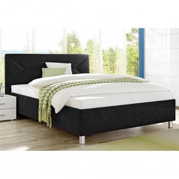 Maintal Polsterbett in Schwarz