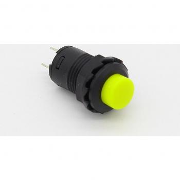 Interruptor Amarillo 12 mm Redondo (2x) Empotrable 2 Posiciones