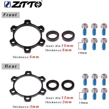 ZTTO 6 Bolt Thru Axle Spacer for Boost Hub