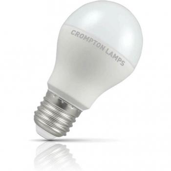 Crompton GLS LED Light Bulb E27 8.5W (60W Eqv) Cool White Opal
