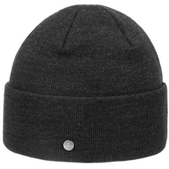 Merino GOTS Cuff Hat by Lierys – Anthracite Women’s
