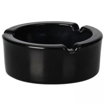 Cendrier de table en verre foncé – 8,5 cm