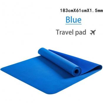 1.5mm Thick Yoga Mat with Towel and Blanket