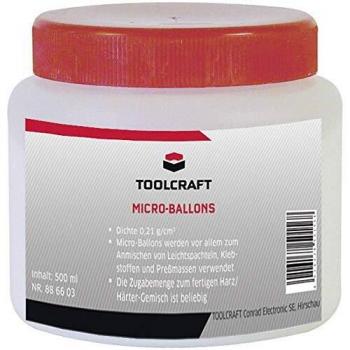 TOOLCRAFT Micro-Ballons weiß 500 ml