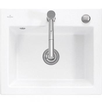 Évier Villeroy & Boch Subway 60 S 1 bac blanc CeramicPlus 60 x 51 cm