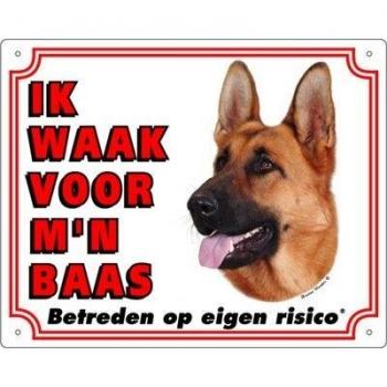 Waakbord Duitse Herder
