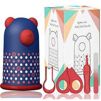 HyAdierTech Baby Nagelpflege-Set mit Bär-Verpackung