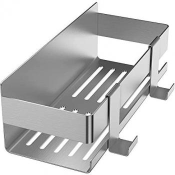 AquaGuard Bathroom Shelf – Stainless Steel, No Drilling