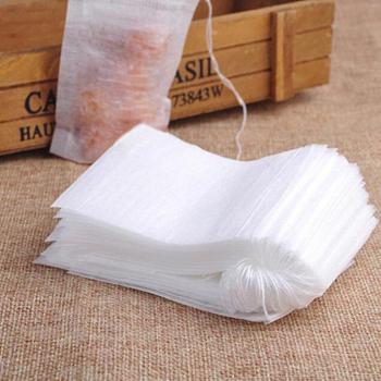 100 Pcs Tea Filter Bags with Drawstring