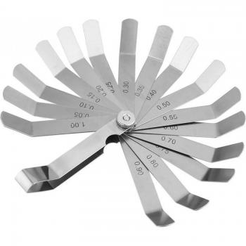Regla de inspección de soldadura curvada de acero inoxidable 0,05-1,00mm