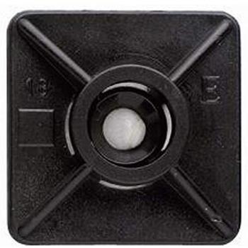 Base adesiva per cavo con brida 27x27 mm