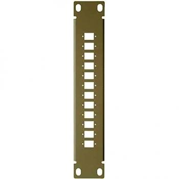 Delock 10 Patchpanel 12 porte Grigio