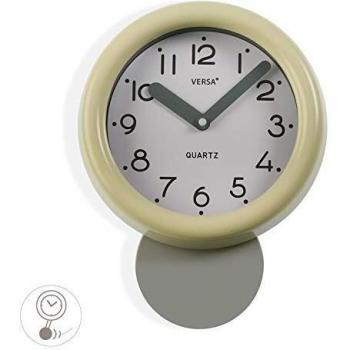 Horloge murale beige Versa 18560531