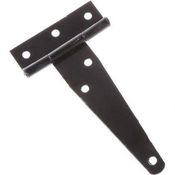 Wooden Door Black T-Shaped Triangle Hinges