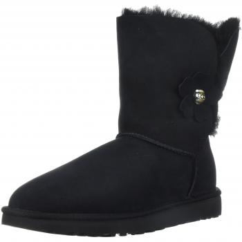 UGG Bailey Button Poppy 40 Schwarz