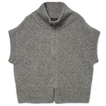 Giacca VMBANG Grigio Sfumato con Dettaglio Zip Vero Moda