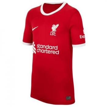 Nike Kinder FC Liverpool 23/24 Dri-Fit Heimtrikot rot unisex S