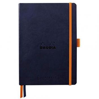 Rhodia Goalbook A5 Dot/punktkariert Blau