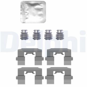 DELPHI LX0731 Conjunto de pastilhas de travão