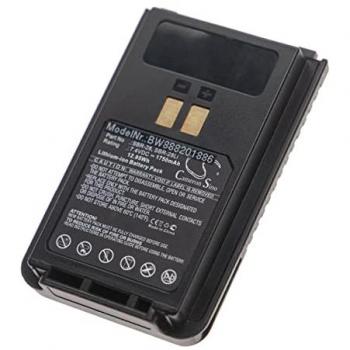 Vhbw batterie compatible Yaesu SBR-26LI, SBR-28, SBR-25LI (1750mAh, 7,4V)