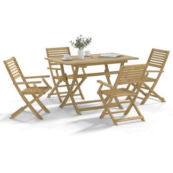 5-Piece Acacia Garden Dining Collection