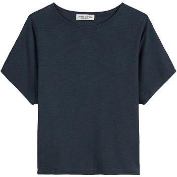 Marc O’Polo Baumwoll-Leinen Mix Strickshirt Marine XS – Damen