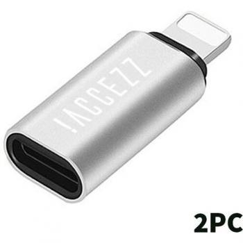 ACCEZZ USB C to 8-Pin Charging and Data Sync Adapter for iPhone