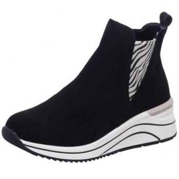 Remonte Stiefeletten Stiefel aus Veloursleder