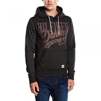 Sudadera Hilfiger Denim hd hknit l/s con capucha para Hombre, Negro