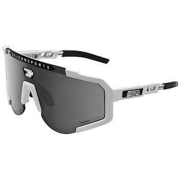 Lunettes de sport Scicon Aeroscope blanc avec verre multi-miroir gris